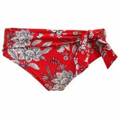 Pour Moi Swimwear Freedom Red White Fold Over Bikini Bottom 25503