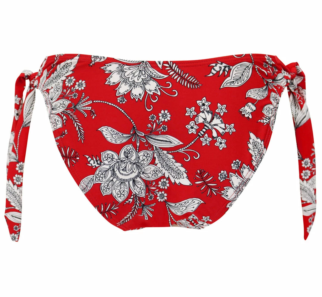 Pour Moi Swimwear Freedom Red White Tie Side Bikini Bottom 25504 4 Pour Moi Swimwear Freedom Red White Tie Side Bikini Bottom 25504
