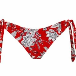 Pour Moi Swimwear Freedom Red White Tie Side Bikini Bottom 25504