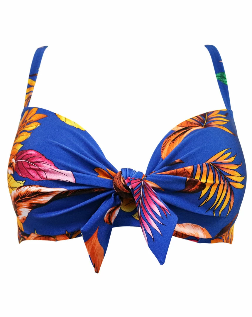 Pour Moi Swimwear Paradiso Ultramarine Front Tie Underwire Bikini Top 17500 5 Pour Moi Swimwear Paradiso Ultramarine Front Tie Underwire Bikini Top 17500