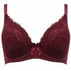 Pour Moi Rebel Black Cherry Plunge Unlined Bra 84002 Bras