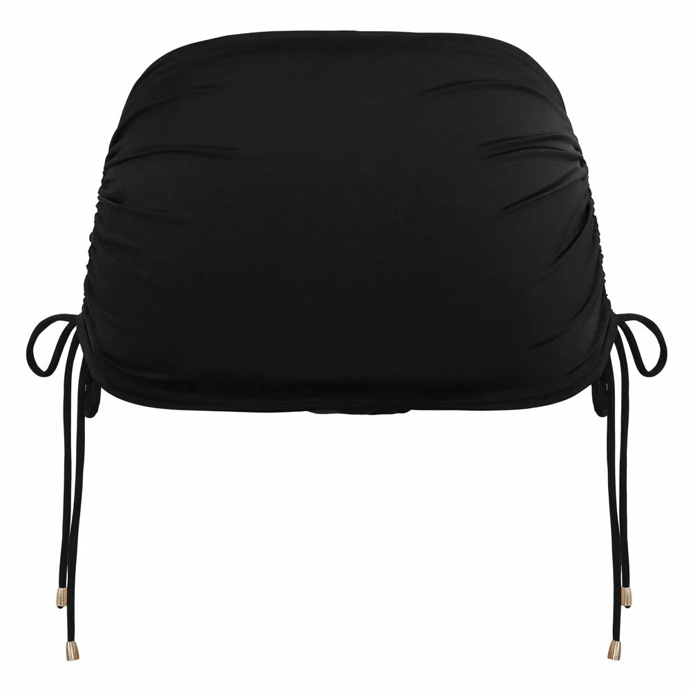 Pour Moi Swimwear Santa Cruz Black Adjustable Skirted Bikini Bottom 24904 6 Pour Moi Swimwear Santa Cruz Black Adjustable Skirted Bikini Bottom 24904