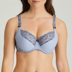 Prima Donna Nyssa Blue Plunge Bra 0163165 Bras