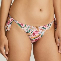 Prima Donna Swimwear Sirocco Pink Print Tie Side Bikini Bottom 4006953
