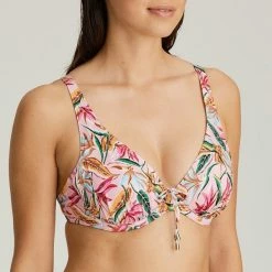 Prima Donna Swimwear Sirocco Pink Print Bikini Top 4006919