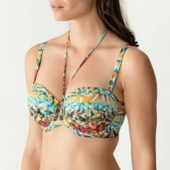 Prima Donna Swimwear Vegas Print Bandeau Bikini Top 4005917