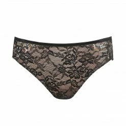 Prima Donna Arau Black Lace Thong Panty 0663290