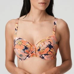 Prima Donna Swimwear Melanesia Coral Flower Bikini Top 4007516