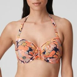 Prima Donna Swimwear Melanesia Coral Flower Bikini Top 4007516