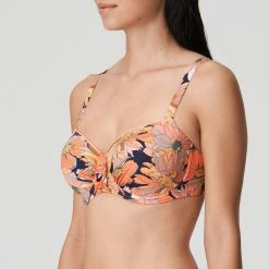 Prima Donna Swimwear Melanesia Coral Flower Bikini Top 4007516