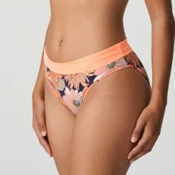 Prima Donna Swimwear Melanesia Coral Flower Fold Bikini Bottom 4007555