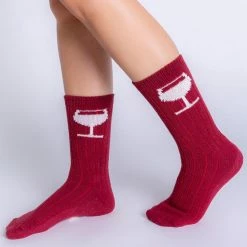 PJ Salvage Loungewear Assorted Colors Fun Socks