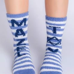 PJ Salvage Loungewear Assorted Colors Fun Socks