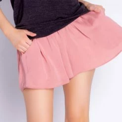 PJ Salvage Loungewear Sister Satin Rosewood Shorts RZSSS1PJ 7 PJ Salvage Loungewear Sister Satin Rosewood Shorts RZSSS1PJ