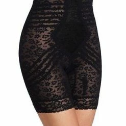 Thigh Chafing Rago Shapewear Mocha Highwaist Thigh Shaper 6207