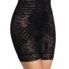 Thigh Chafing Rago Shapewear Black Highwaist Thigh Shaper 6207