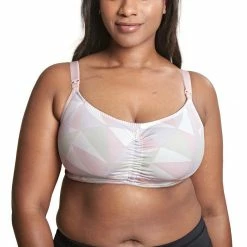 Royce Pink Lilac Geo Blossom Wireless Nursing Bra 1424