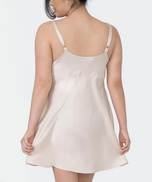 Rya Sleepwear Heavenly Champange Full Bust Chemise 469 5 Rya Sleepwear Heavenly Champange Full Bust Chemise 469