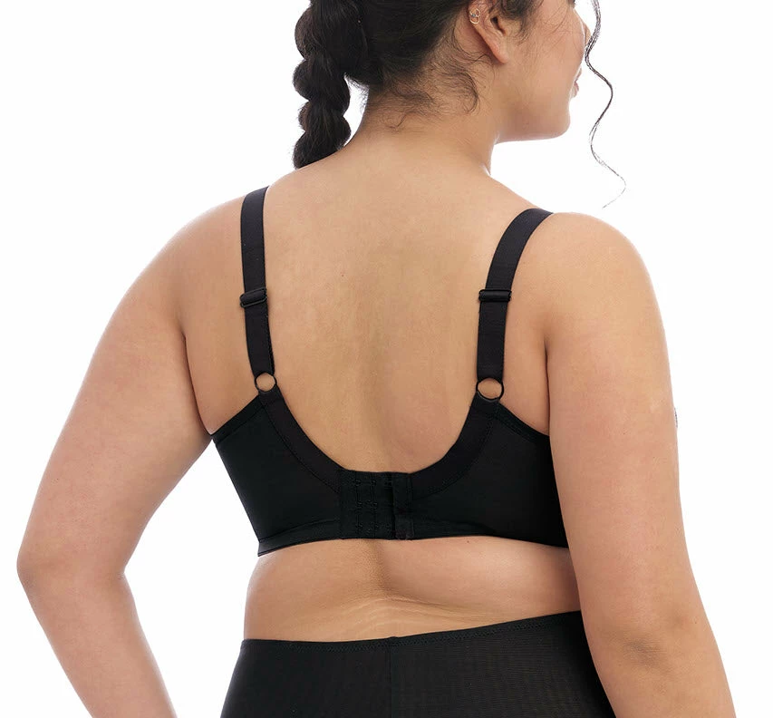 Elomi Samira Black Embroidered Unlined Bra 300902 Bras 4 Elomi Samira Black Embroidered Unlined Bra 300902 Bras