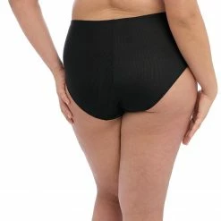 Bra & Panty Sets Elomi Samira Black Embroidered Full Brief Panty 300951