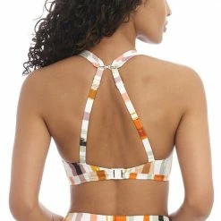 Freya Swimwear Shell Island Multi High Apex Bikini Top 202213