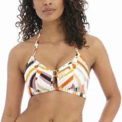 Freya Swimwear Shell Island Multi Wireless Triangle Bikini Top 202211