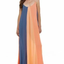 Skye Swimwear Reg Skye Swimwear Seashore Thunder Maxi Dress Cover Up 720620