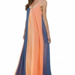 Skye Swimwear Reg Skye Swimwear Seashore Thunder Maxi Dress Cover Up 720620