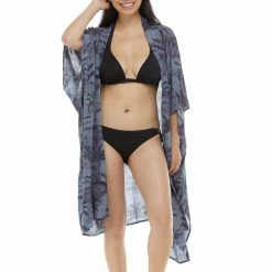 Skye Swimwear Reg Skye Swimwear Denim Kimono Cover Up 671759