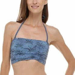 Skye Swimwear Reg Skye Swimwear Savanna Ali Denim Bandeau Bikini Top 715106