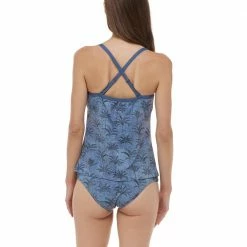 Skye Swimwear Reg Skye Swimwear Savanna Piper Denim Tankini Top 715181