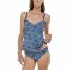 Skye Swimwear Reg Skye Swimwear Savanna Piper Denim Tankini Top 715181