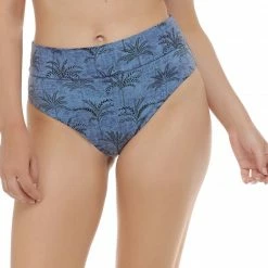 Skye Swimwear Reg Skye Swimwear Savanna Rachel Denim High Waist Bikini Bottom 71554