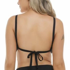 Skye Swimwear Reg Skye Swimwear Night Sky Hilary Black Underwire Top 72615D