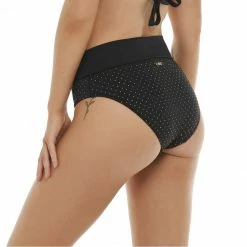 Skye Swimwear Reg Skye Swimwear Night Sky Rachel Black High Waist Bikini Bottom 72654