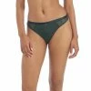 Freya Snapshot Emerald Green Sheer Thong 400970
