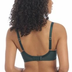 Freya Snapshot Emerald Green All Sheer Unlined Bra 400921 Bras