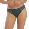 Freya Snapshot Emerald Green Sheer Brief Panty 400950