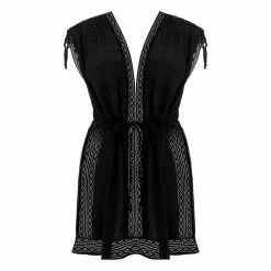 Freya Swimwear Sunscape Black Tunic Cover Up 201590