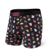 Saxx Ultra Black Soy Happy Boxer Brief Underwear BB30F