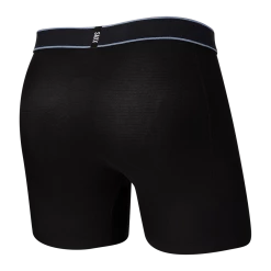 Saxx Hydro Liner Black Swim Boxer Brief Underwear BB43