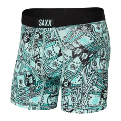 Saxx Vibe Cold Hard Cash Modern Fit Boxer Brief Mens Underwear BM35