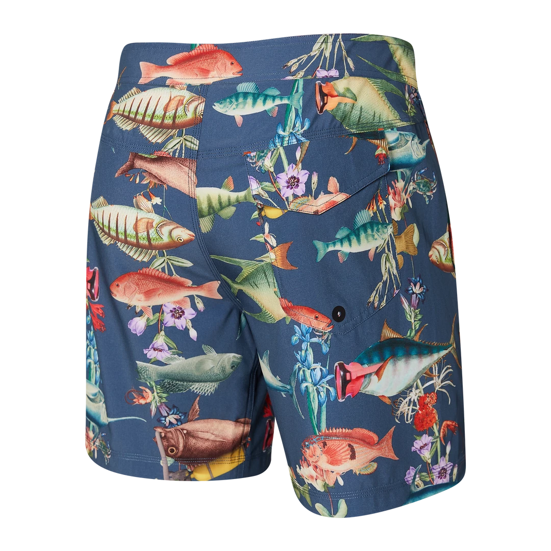 Saxx Betawave Boardie Deep Dive Twilight Mens Swimwear SW01L 6 Saxx Betawave Boardie Deep Dive Twilight Mens Swimwear SW01L