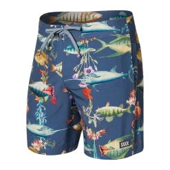 Saxx Betawave Boardie Deep Dive Twilight Mens Swimwear SW01L 8 Saxx Betawave Boardie Deep Dive Twilight Mens Swimwear SW01L