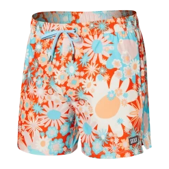 Saxx Oh Buoy 2N1 Volley Power Flowers Multi Mens Swimwear SW03L