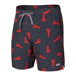 Saxx Oh Buoy 2N1 Volley Oh Snap India Ink Mens 7