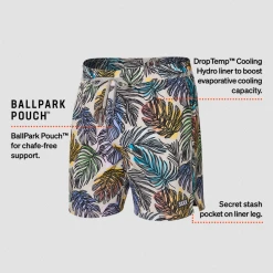 Saxx Oh Buoy 2N1 Volley Jungle Glow Multi Mens 7