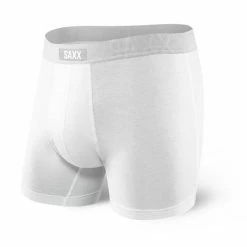 Saxx Undercover White Boxer Brief With Fly Underwear BB19F