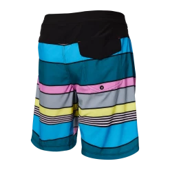 Saxx Betawave Boardie Multi Stripe Mens Swimwear SW02L