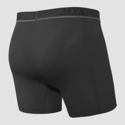 Saxx Kinetic Black Out Boxer No Fly Underwear BB32